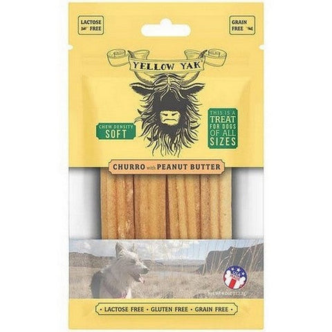 Yellow Yak, Peanut Butter Churro Chews, 4 Oz Yellow Yak