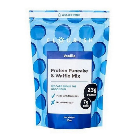 Flourish, Vanilla Protein Pancake Mix, 15.37 Oz Flourish