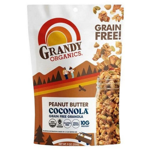Grandy Oats, Peanut Butter Coconola, 9 Oz Grandy Oats