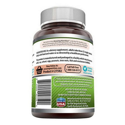 Amazing Nutrition, Amazing Formulas Celery Seed Extract, 1500 mg, 120 VegCaps Amazing Nutrition