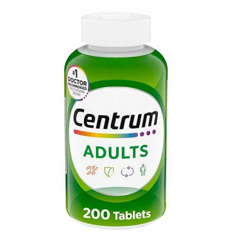 Centrum, Adults Multivitamin, 200 Tablets Centrum