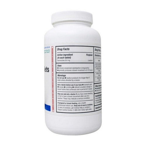 Major Pharmaceuticals, Senna Sennosides Natural Laxative, 8.6 Mg, 1000 Tabs Major Pharmaceuticals