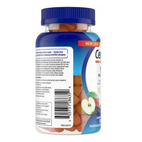 Centrum, Men Multigummies Assorted Natural Fruit, 100 Count Centrum