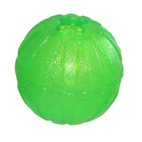 Fun Ball Dog Toy Green 1 Count (2.75 Inches / Medium) by Starmark