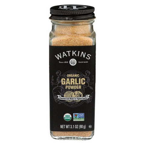Watkins, Organic Garlic Powder, 3.1 Oz (Case Of 3) Watkins