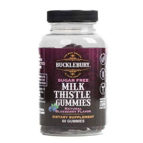 Bucklebury, Milk Thistle Gummies Sugar Free, 60 Gummies Bucklebury
