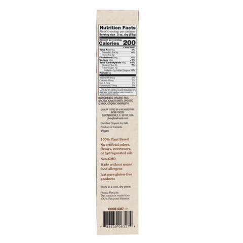 Now Foods, Organic Multigrain & Cauliflower Rotini Gluten Free Pasta, 8 Oz Now Foods