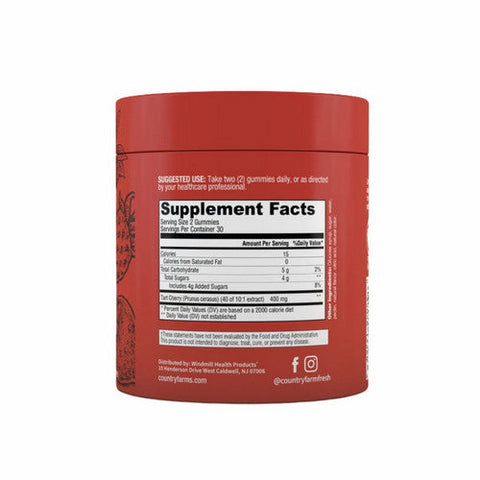 Country Farms, Tart Cherry, 60 Gummies Country Farms