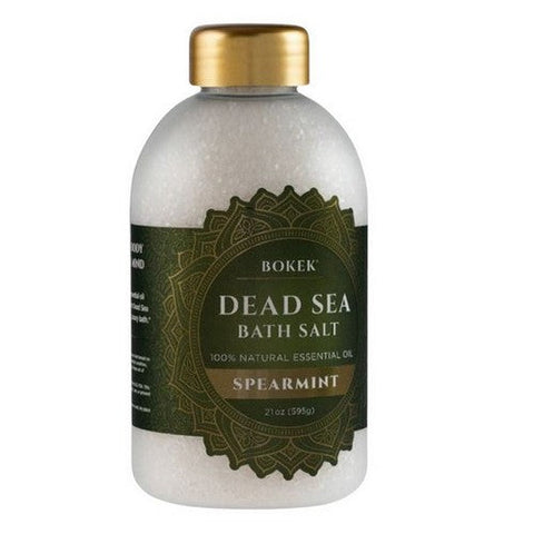 Bokek, Spearmint Scented Dead Sea Bath Salts, 21 Oz Bokek