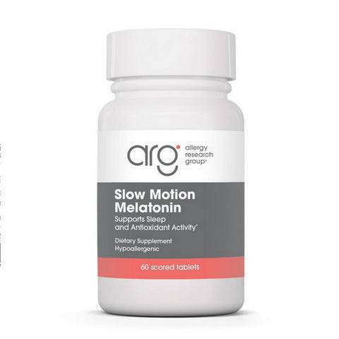 Nutricology/ Allergy Research Group, Slow Motion Melatonin In Lipid Matrix, 1.2 Mg, 60 Tabs Nutricology/ Allergy Research Group
