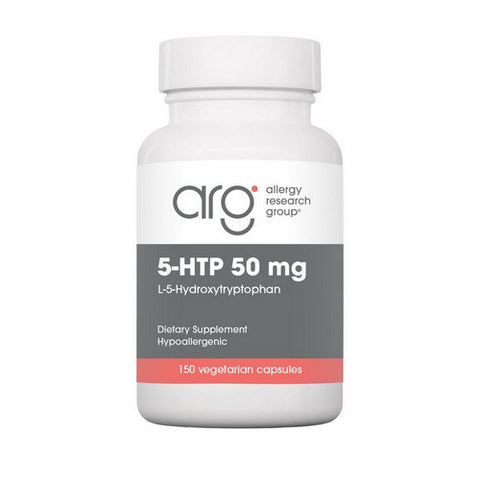 Nutricology/ Allergy Research Group, 5-HTP L-5-Hydroxytryptophan, 50 Mg, 150 Veg Caps Nutricology/ Allergy Research Group