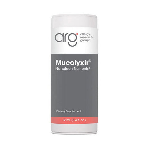 Nutricology/ Allergy Research Group, Mucolyxir Nanotech Nutrients, 12 Ml Nutricology/ Allergy Research Group
