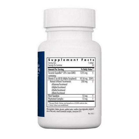 Nutricology/ Allergy Research Group, Tocomin SupraBio Tocotrienols, 200 Mg, 120 Softgels Nutricology/ Allergy Research Group