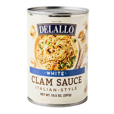 Delallo, White Clam Sauce, 10.5 Oz (Case Of 12) Delallo