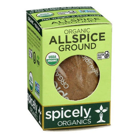 Spicely Organics, Organic Allspice Ground, 0.45 Oz (Case Of 6) Spicely Organics