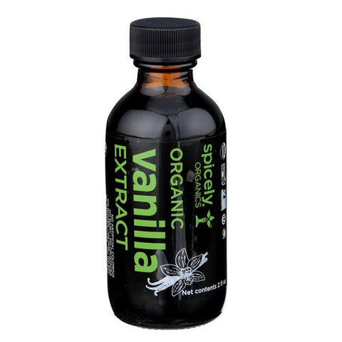 Spicely Organics, Organic Vanilla Extract, 2 Oz (Case Of 6) Spicely Organics
