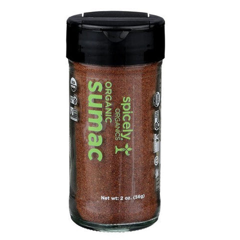 Spicely Organics, Organic Sumac Ground, 2 Oz (Case Of 3) Spicely Organics