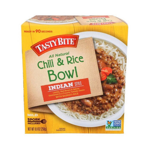 Tasty Bite, Indian Style Chili And Rice Bowl, 8.8 Oz (Case Of 6) Tasty Bite