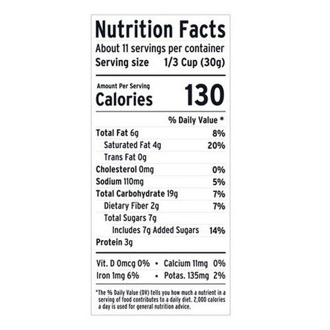 Purely Elizabeth, Ancient Grain Granola Vanilla Chocolate Chip, 12 Oz (Case Of 6) Purely Elizabeth