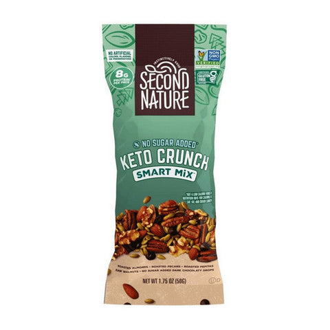 Second Nature, Keto Crunch Smart Mix, 1.75 Oz (Case Of 12) Second Nature