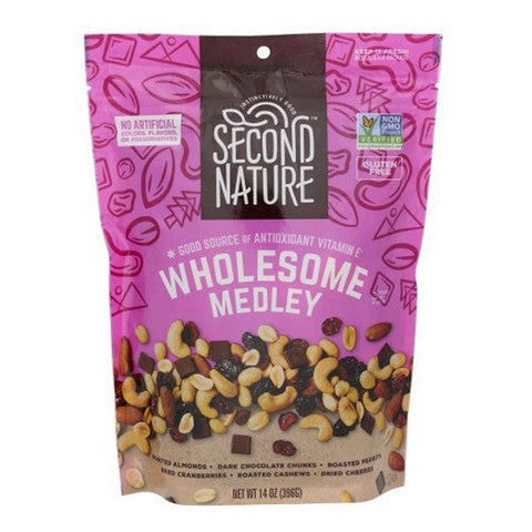 Second Nature, Wholesome Nut Medley, 14 Oz Second Nature