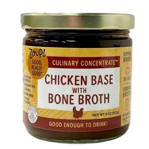 Concentrated Chicken Base With Bone Broth 7 Oz (Case Of 6) by Zoup Good Really