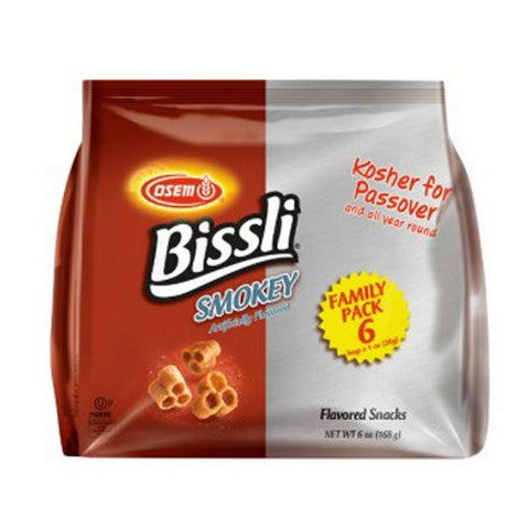 Osem, Bissli Smokey Family Pack, 6 Oz (Case Of 8) Osem