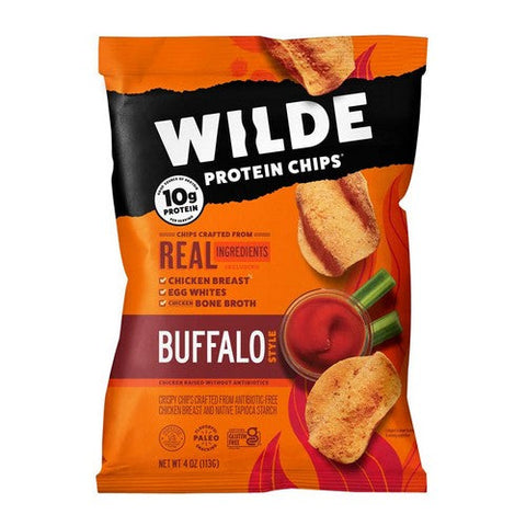 Wilde Snacks, Buffalo Chicken Style Chips, 4 Oz (Case Of 12) Wilde Snacks