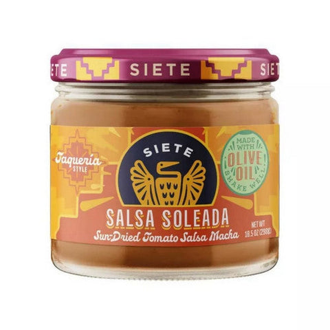 Siete, Taqueria Style Salsa Soleada, 10.5 Oz (Case Of 6) Siete
