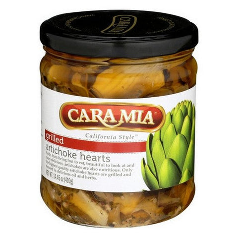 Cara Mia, Grilled Artichoke Hearts, 14.45 Oz(Case Of 12) Cara Mia