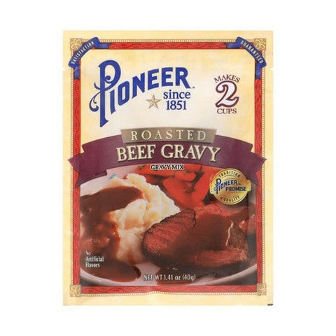 Pioneer, Roasted Beef Gravy Mix, 1.41 Oz(Case Of 12) Pioneer