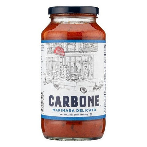 Carbone, Marinara Delicato Pasta Sauce, 24 Oz(Case Of 6) Carbone