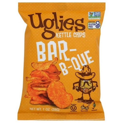 Uglies, BBQ Potato Chips, 1 Oz(Case Of 32) Uglies