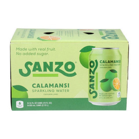 Sanzo, Calamansi Sparkling Water, 72 Oz(Case Of 4) Sanzo