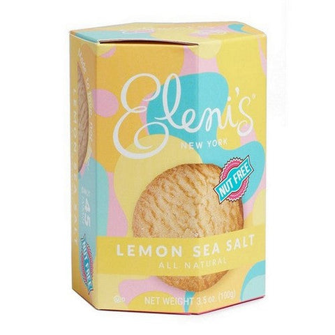 Elenis Cookies, Sea Salt Lemon Cookie Box, 3.5 Oz(Case Of 6) Elenis Cookies