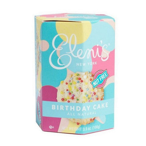 Elenis Cookies, Birthday Cake Cookies Box, 3.5 Oz(Case Of 6) Elenis Cookies