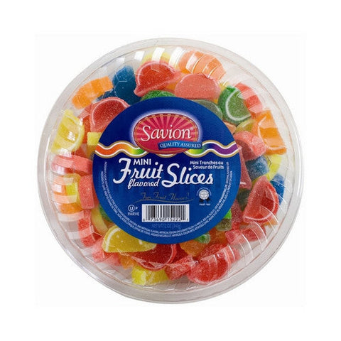 Savion, Mini Fruit Slices, 12 Oz(Case Of 12) Savion