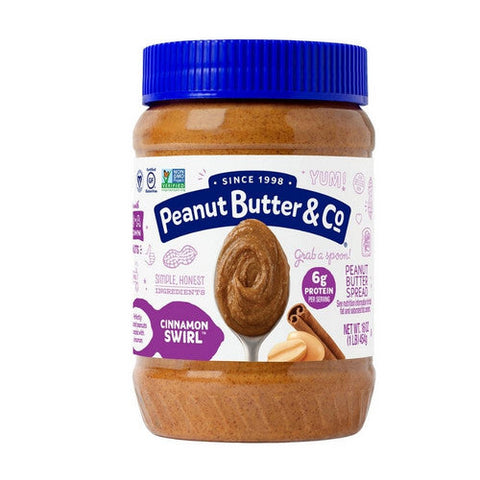 Peanut Butter & Co, Cinnamon Swirl, 16 Oz(Case Of 6) Peanut Butter & Co