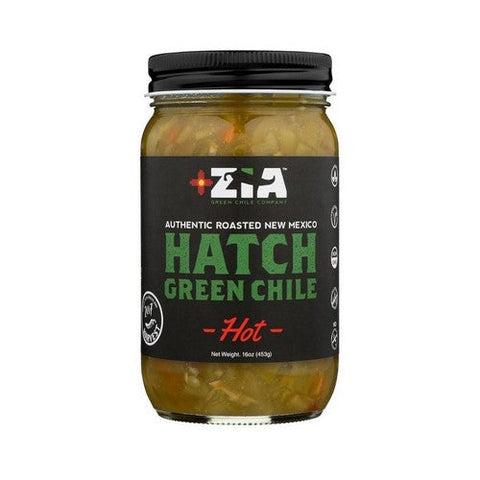 ZIA, Hot Diced Green Chile, 16 Oz(Case Of 6) ZIA