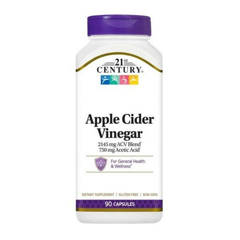 21st Century, Apple Cider Vinegar, 90 Caps 21st Century