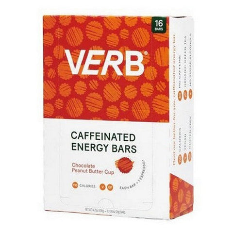The Humble Co, Chocolate Peanut Butter Cup Caffeinated Energy Bar, 16 Count The Humble Co