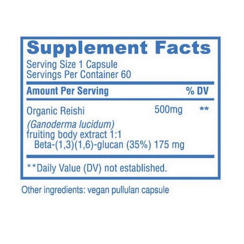 Bold Botanica, Bold Reishi Mushroom, 60 Capsules Bold Botanica