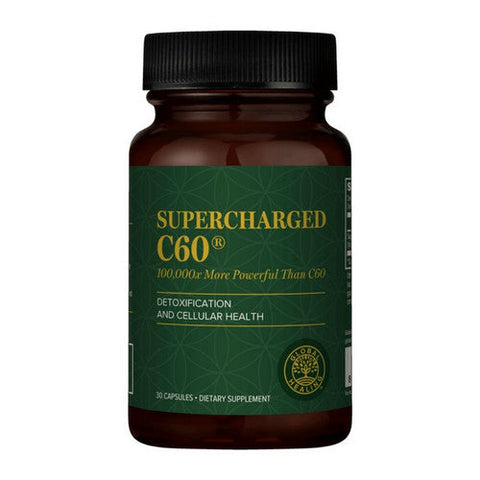 Global Healing Center, Supercharged C60, 30 Capsules Global Healing Center