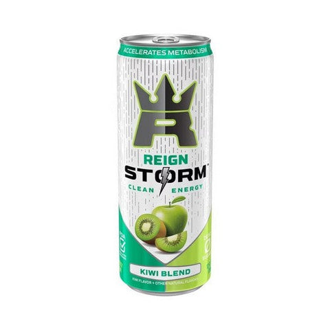 Reign Storm Energy, Reign Storm Kiwi Blend Energy Drink, 12 Count Reign Storm Energy