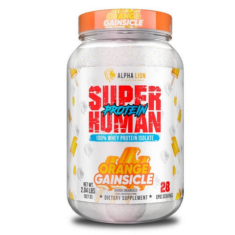 Alpha Lion, Superhuman Protein Orange Gainsicle, 2 Lbs Alpha Lion