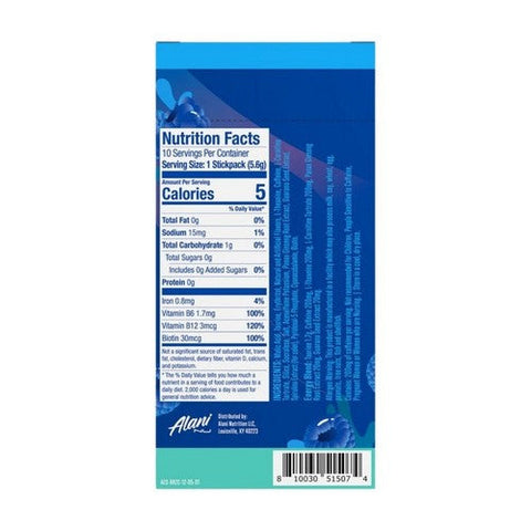Alani Nu, Energy Stick Pack Breezeberry, 10 Count