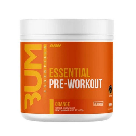Raw Nutrition, CBUM Essential Pre-Workout Orange, 400 Grams
