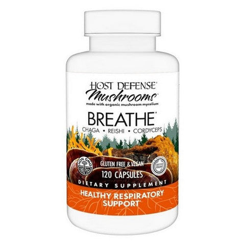 Host Defense, Breathe Capsules, 120 Count Host Defense