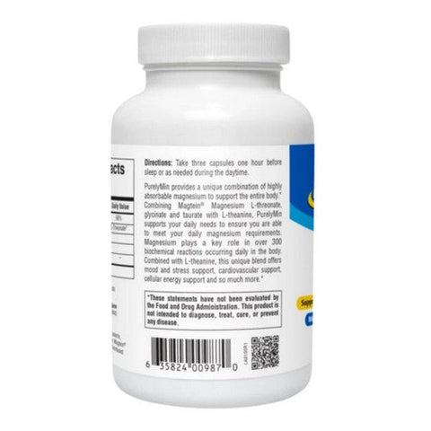 North American Herb & Spice, Purely Min Magnesium, 90 Veg Caps North American Herb & Spice