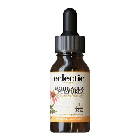 Eclectic Herb, Echinacea Purpurea, Orange 1 Oz Alcohol free Eclectic Herb